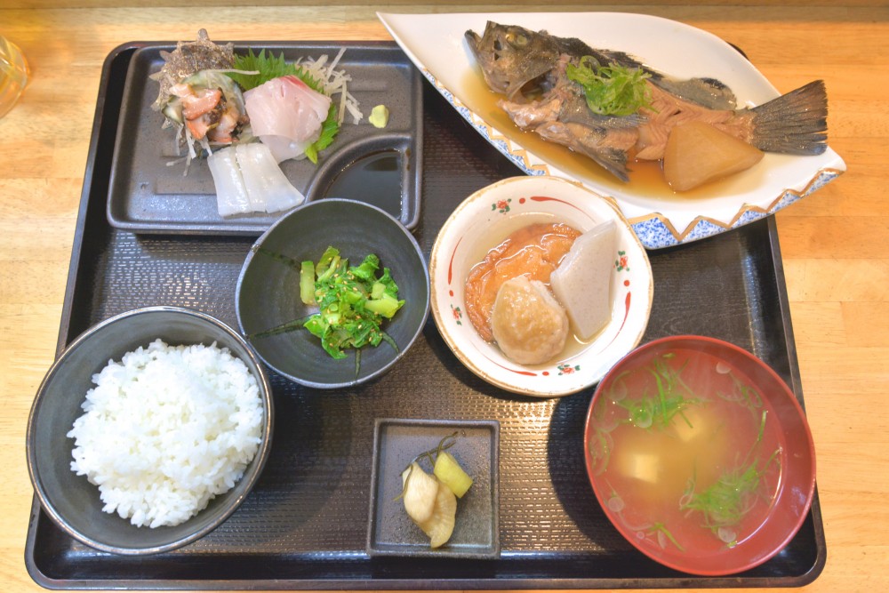 煮魚定食