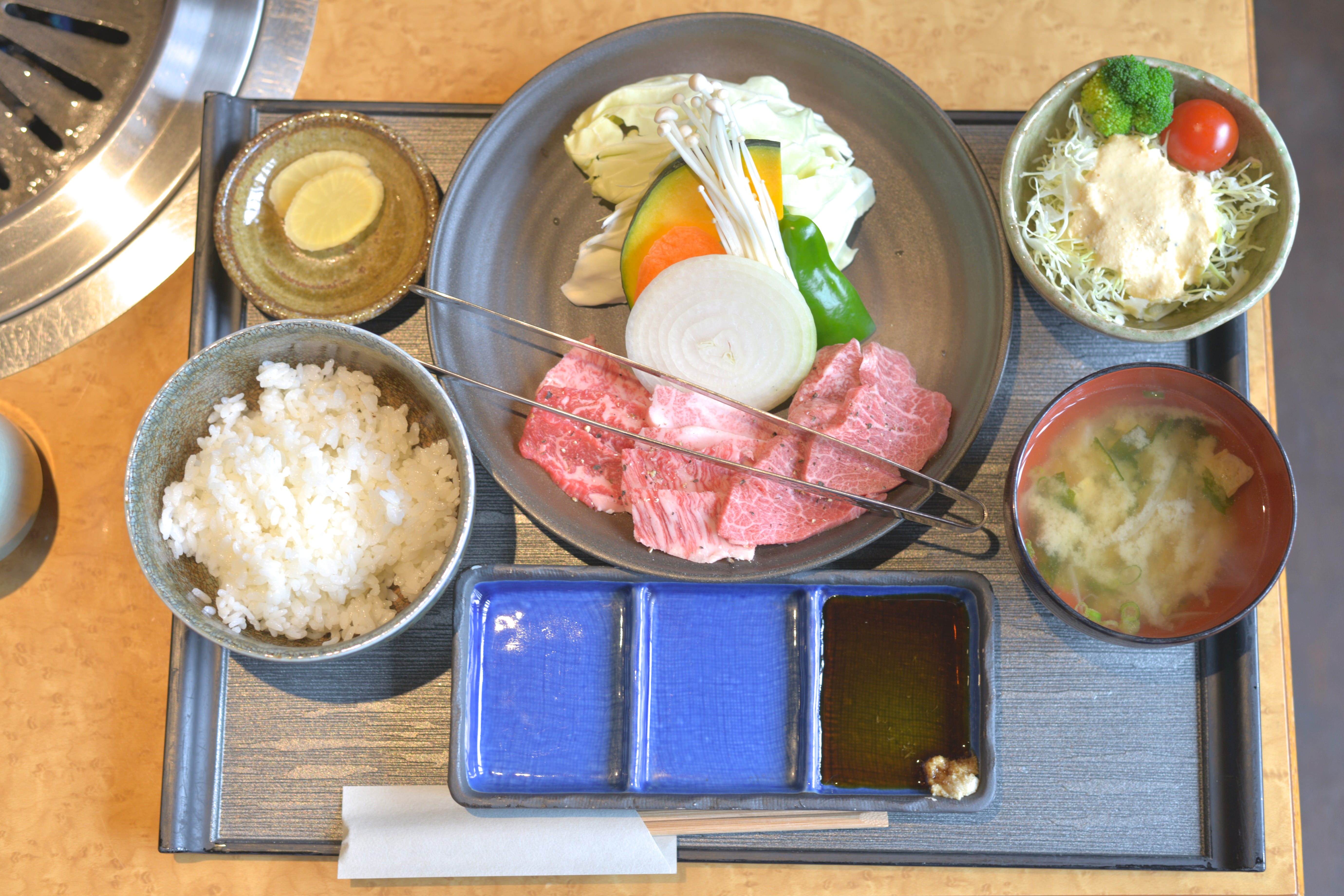 隠岐牛の焼肉ランチ