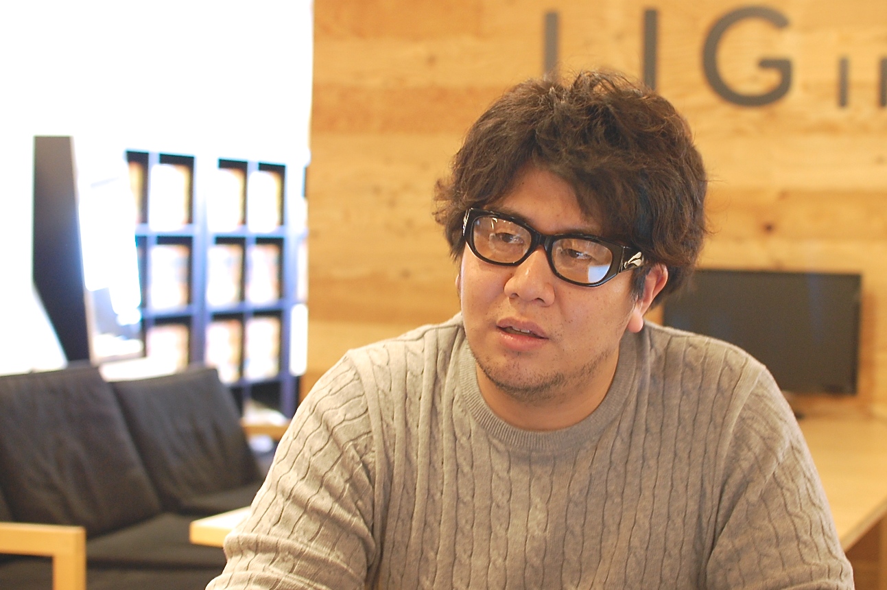 LIGブログ編集長の朽木誠一郎さん