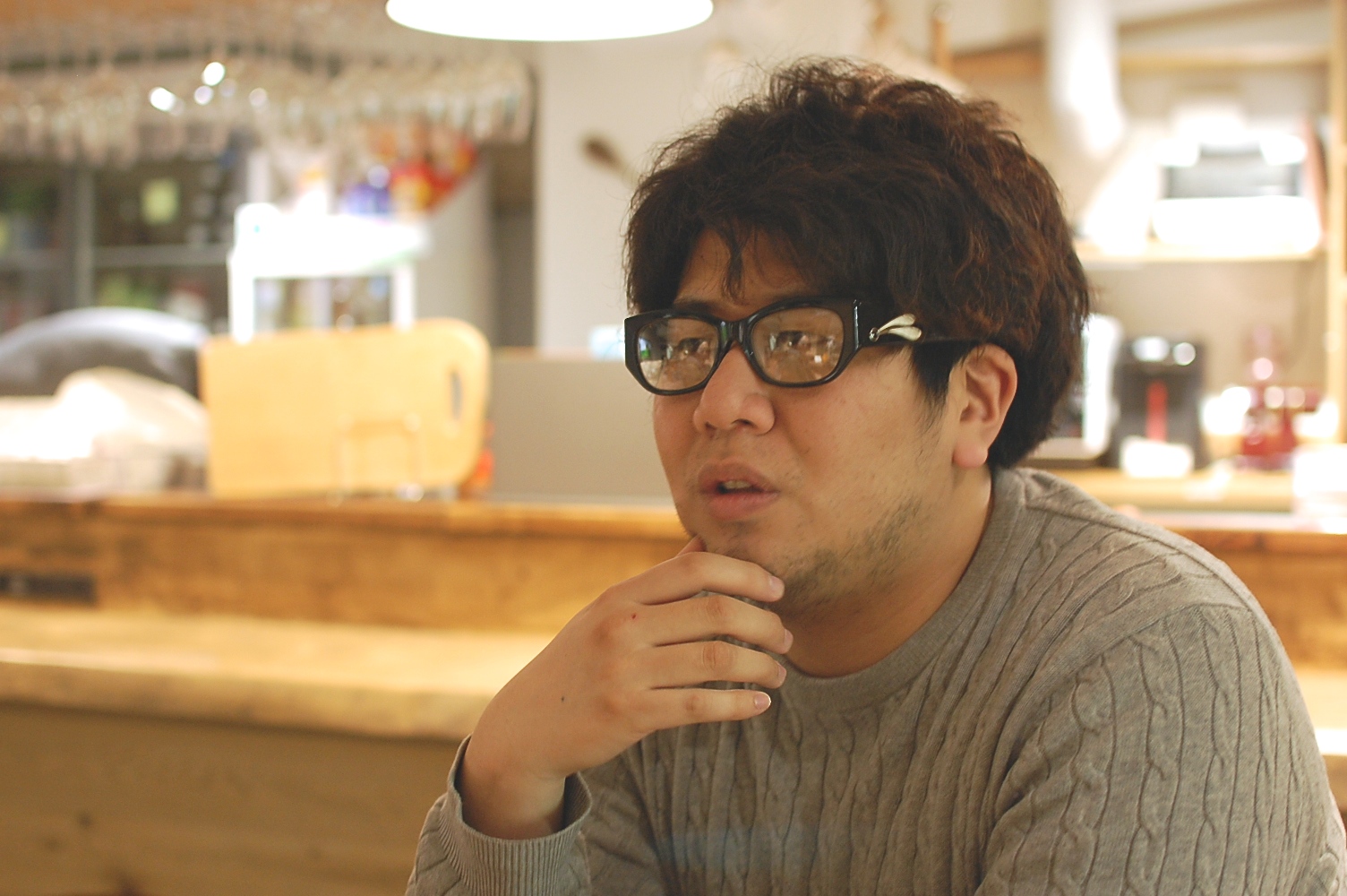 語る朽木さん