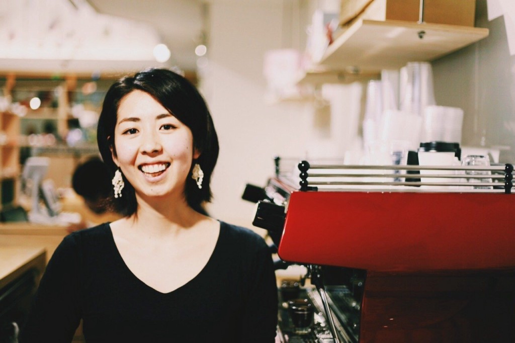 ソルズコーヒー店主の荒井さん。