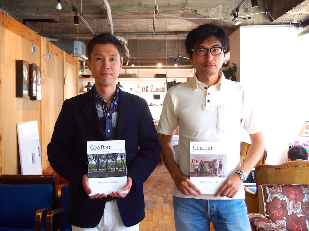 クラフターの菅村さんと高橋さん