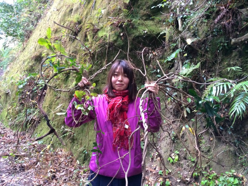 下甑島で暮らす関美穂子さん 下甑島で暮らす関美穂子さん