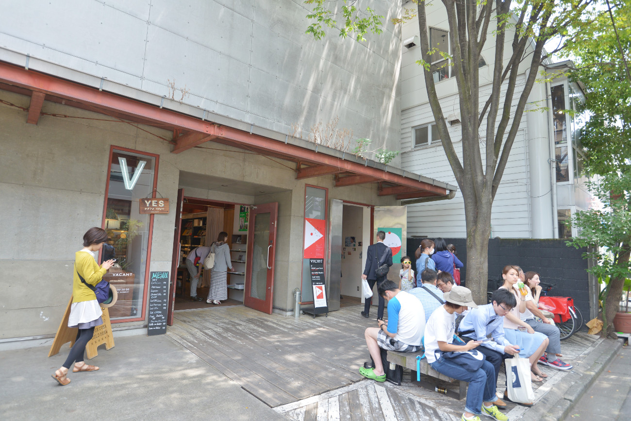 表参道ごはんフェス会場のVACANT