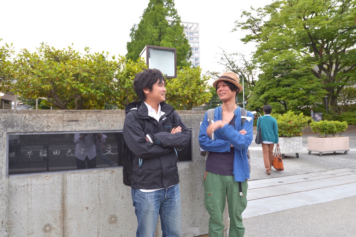 小倉ヒラクさんと中里祐次さん