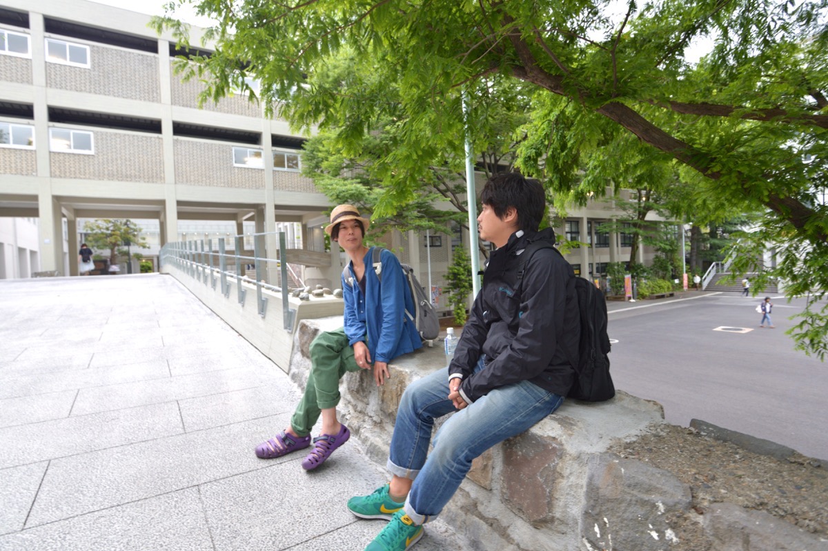 小倉ヒラクさんと中里祐次さん