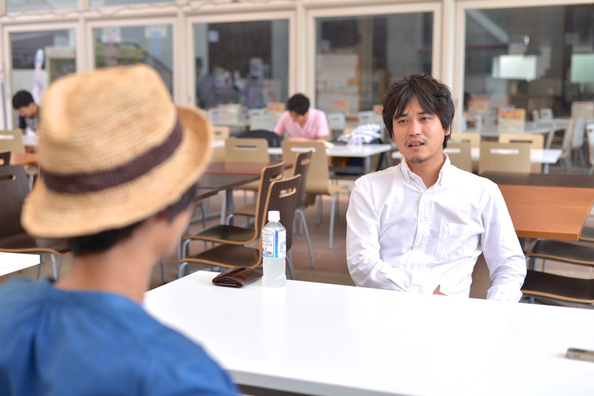 小倉ヒラクさんと中里祐次さん