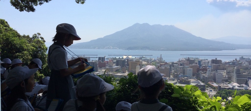 鹿児島県の桜島