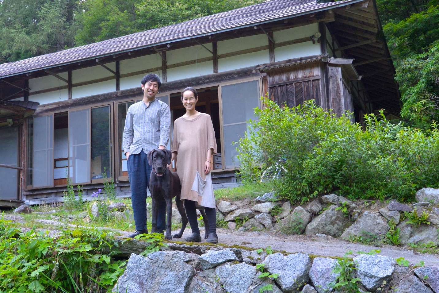 渡辺敦子さんと林さん