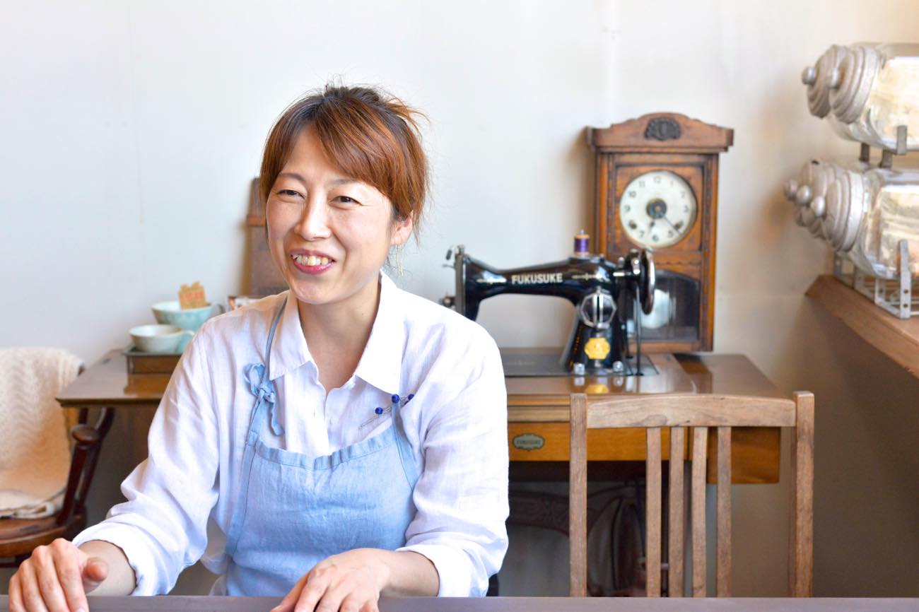 「on-cafe」店主・菊池レイコさん