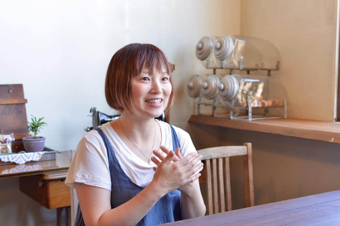 Bakery maruの店主、菊地真由子さん
