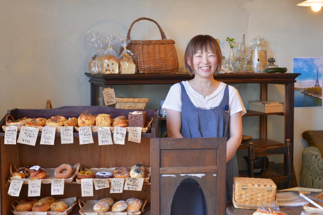 Bakery maruの店主、菊地真由子さん