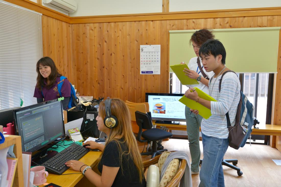 あまコミュニティチャンネル見学
