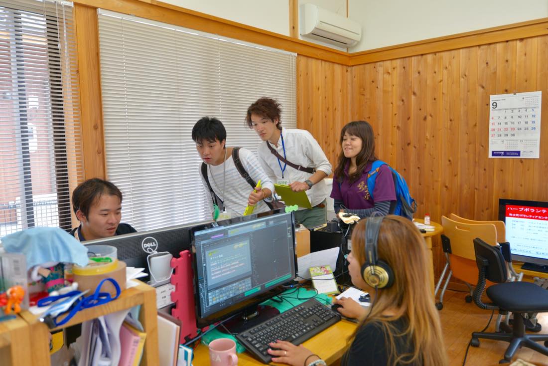 あまコミュニティチャンネル見学