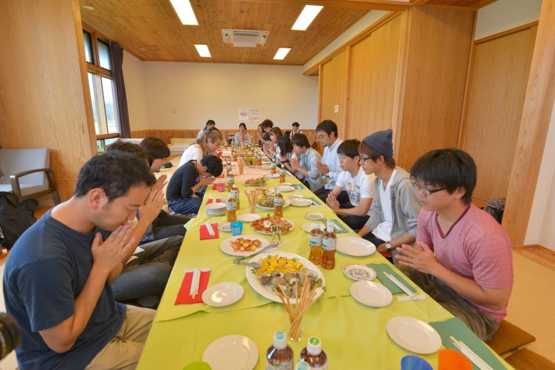 海士町滞在の最終日の昼食