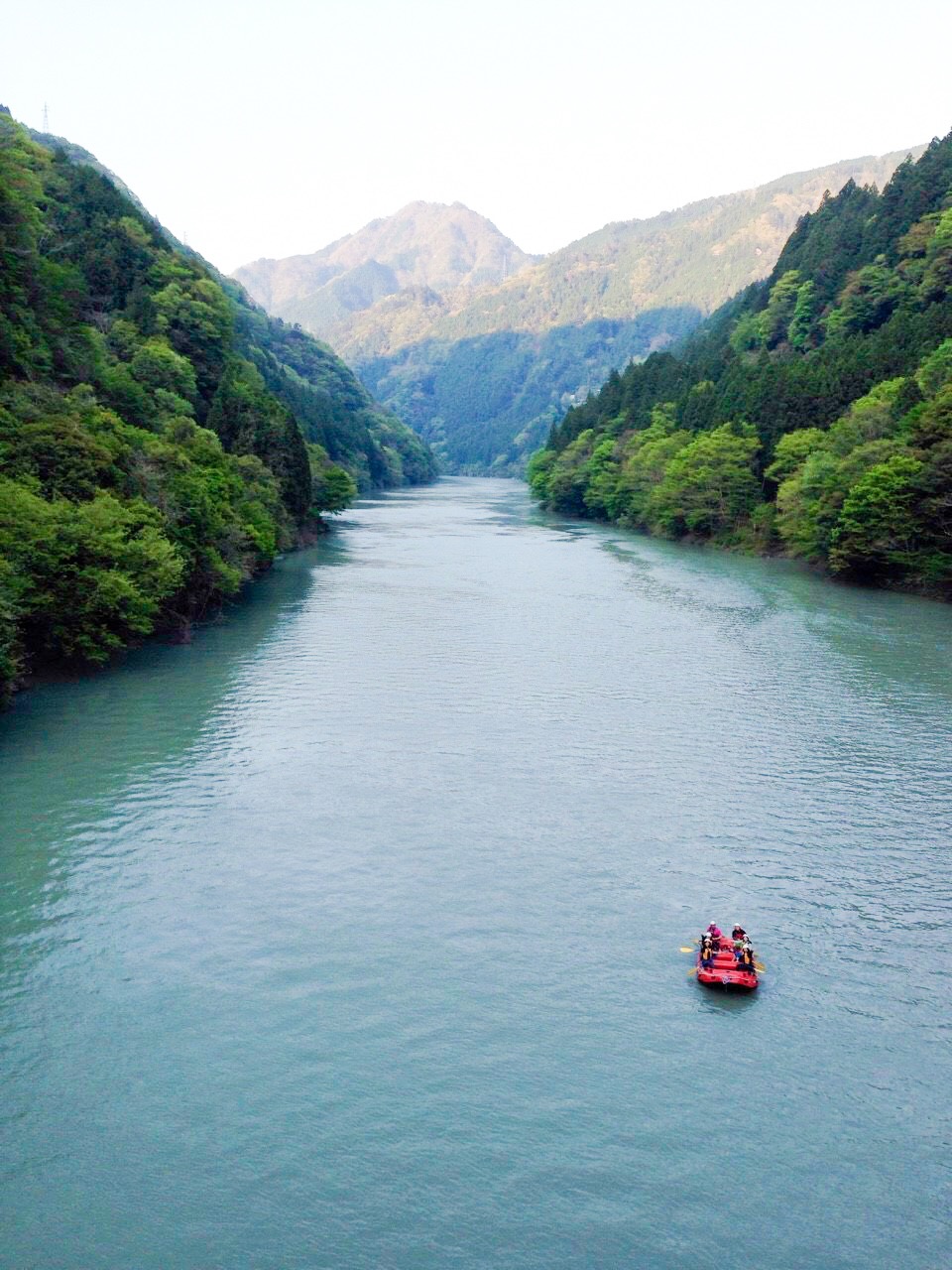 長野県天竜川ラフティング