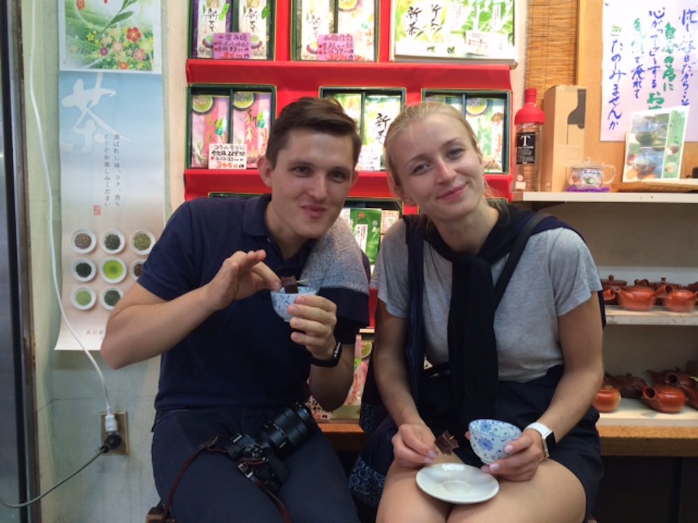 砂町銀座商店街「秋山園」と「Japan Wonder Travel」