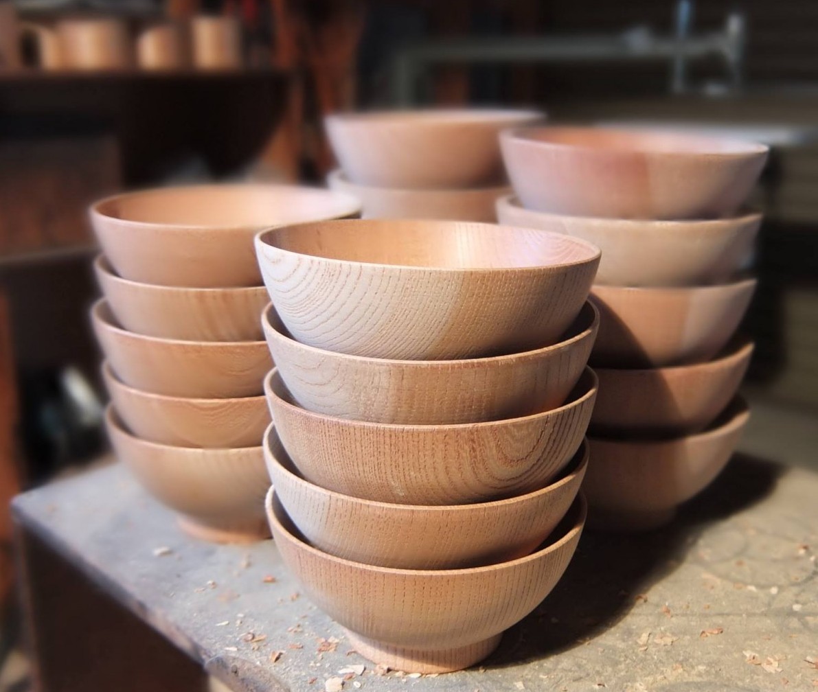 木地師がつくる作品