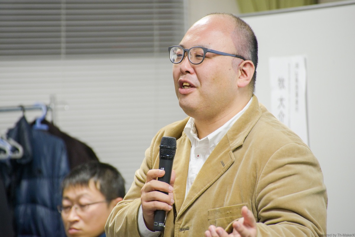 一般社団法人ソシオデザインの大西正泰さん。