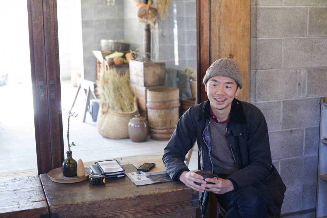 「BASE FOR REST」代表のウエノチシンさん