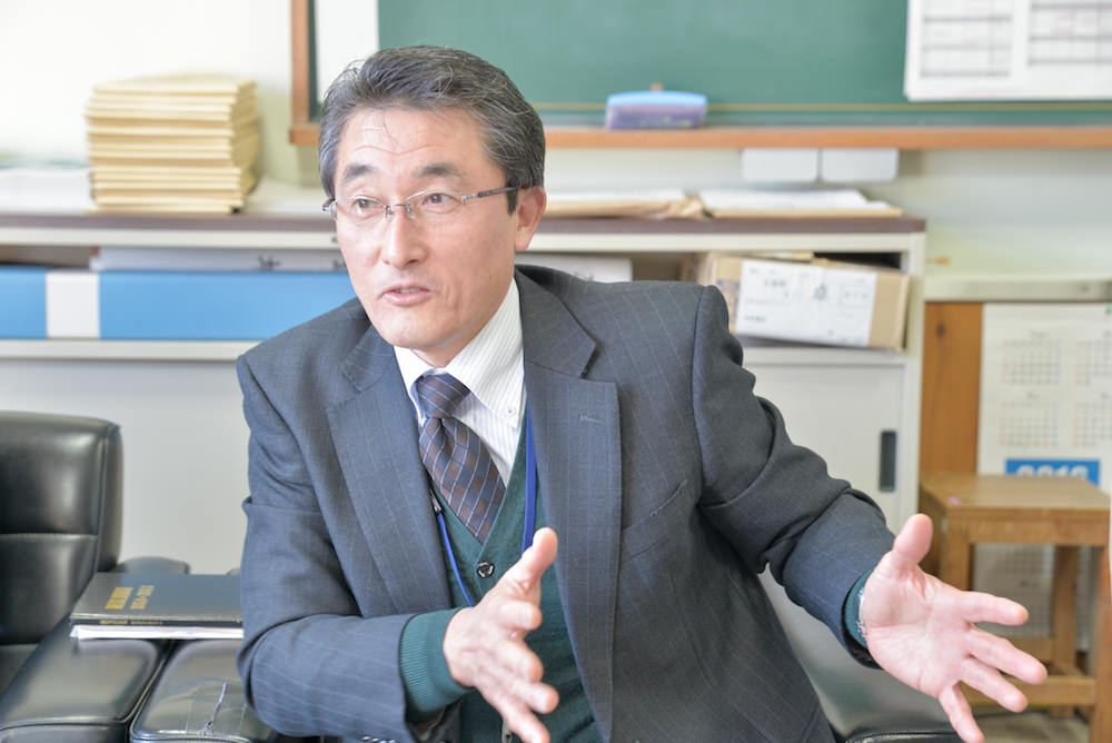 高知県嶺北地方：校長先生