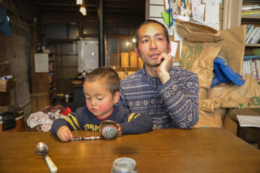 高知県土佐町・渡貫洋介・子嶺麻ご家族